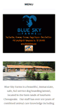 Mobile Screenshot of blueskyfarmz.com